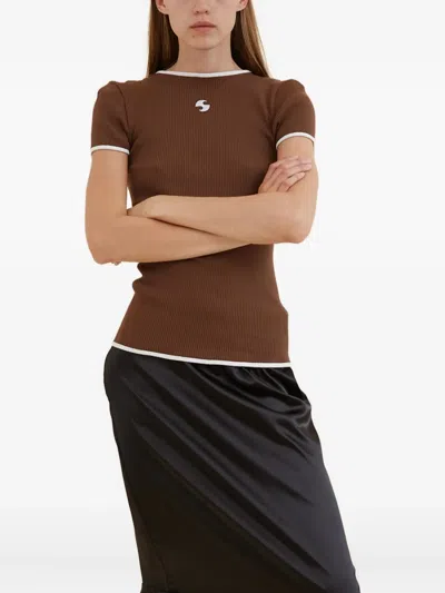 Operasport Jaya Seamless T-shirt In Brown