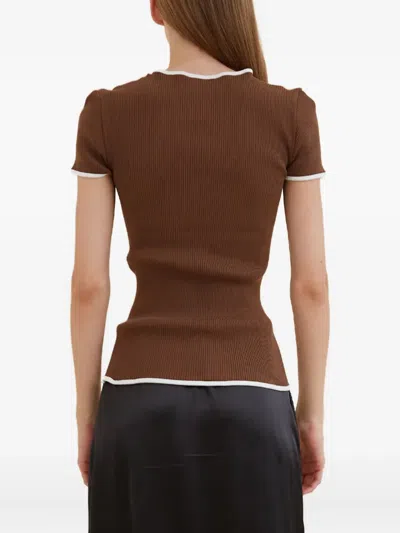 Operasport Jaya Seamless T-shirt In Brown