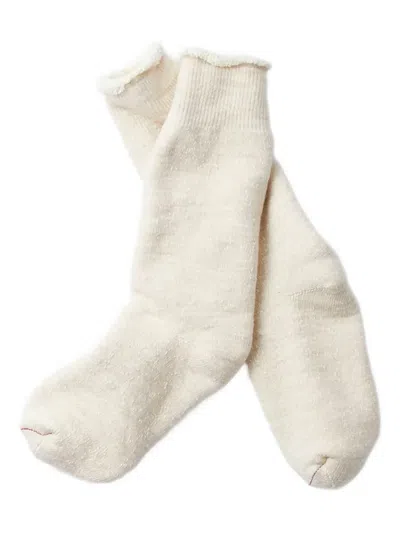 Rototo Double-face Socks In White