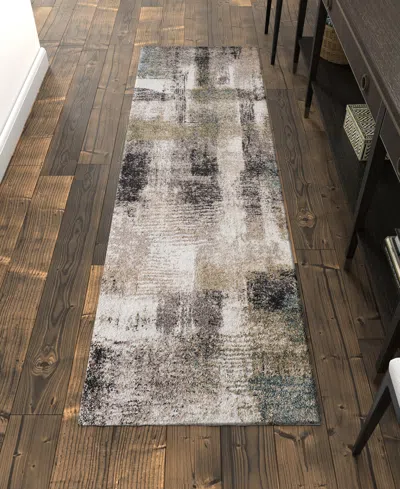 Feizy Skyview 39q9f 2'6"x7'3" Runner Area Rug