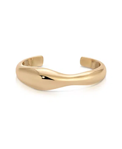 Ettika Liquid Love Cuff Bracelet In Gold