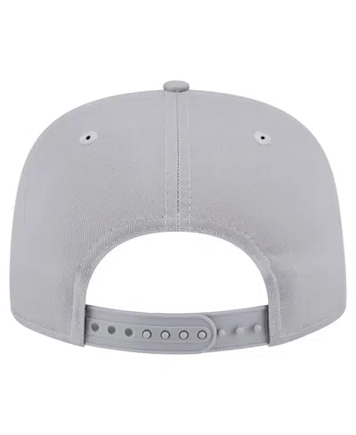 New Era Men's Gray New York Knicks Throwback Property Of Golfer Snapback Hat