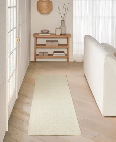 Dkny Pure Grids Pgr01 2'2"x7'5" Runner Area Rug