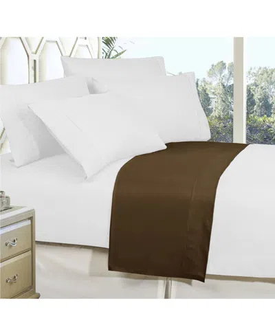 Elegant Comfort Silky Soft Flat Sheet, California King