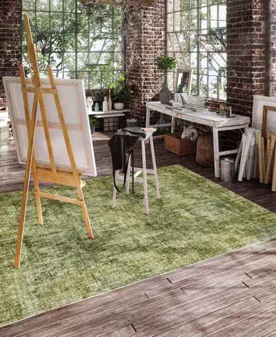Dalyn Boca Washable Bo9 2'6''x3'10'' Area Rug In Green