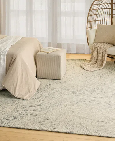 Dkny Pure Angles Ang01 7'7"x9'7" Area Rug