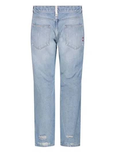 Amish Distressed Jeans In Blue
