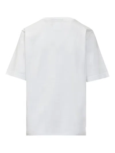 Dsquared2 Dsquared Woman White Cotton T-shirt In White