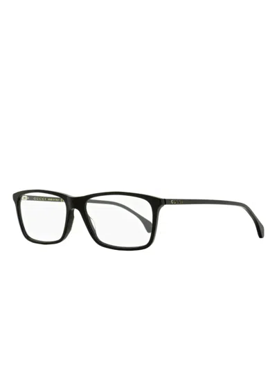 Gucci Square Frame Flat Mirror In Black