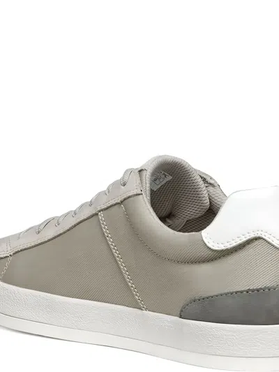 Geox Serifos Panelled Sneakers In Gray