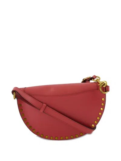 Isabel Marant Skano Half-moon Stud-embellished Crossbody Bag