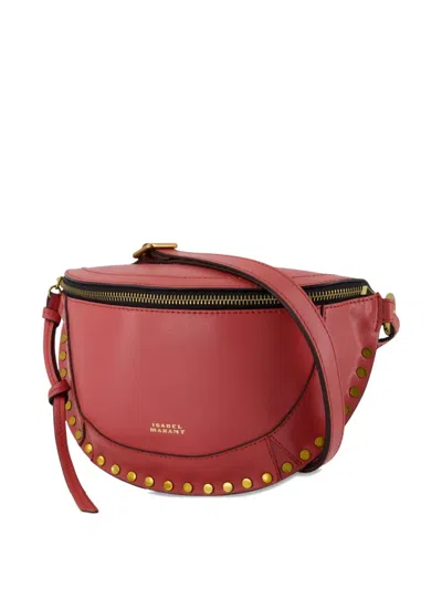 Isabel Marant Skano Half-moon Stud-embellished Crossbody Bag
