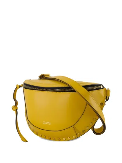 Isabel Marant Skano Studded Half-moon Cross Body Bag