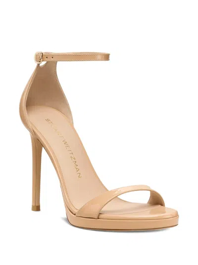 Stuart Weitzman Platform Ankle-strap Sandals