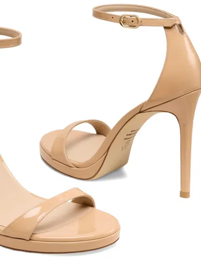 Stuart Weitzman Platform Ankle-strap Sandals