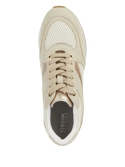 Geox Zosma Mesh Panels Sneakers In White