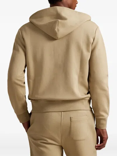 Polo Ralph Lauren Zip-up Hoodie In Brown