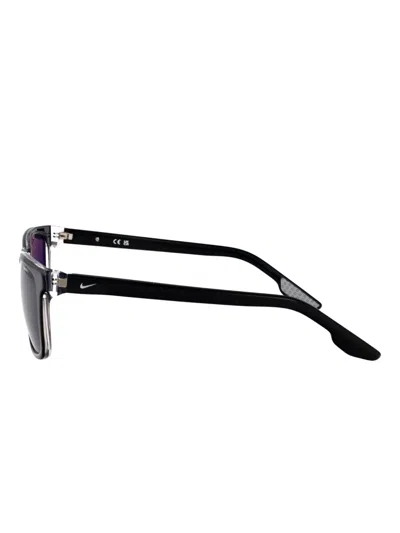Nike Eclipse Square-frame Sunglasses In Black