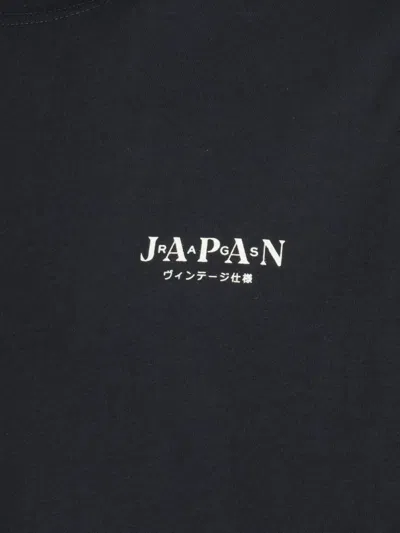 Japan Rags Miki Logo-print T-shirt In Black