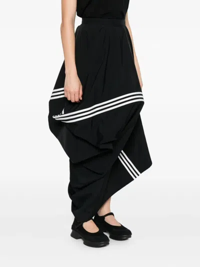 Y-3 Uneven Hem Skirt In Black