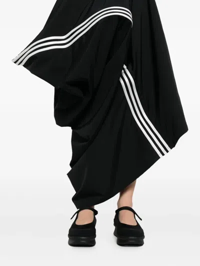 Y-3 Uneven Hem Skirt In Black