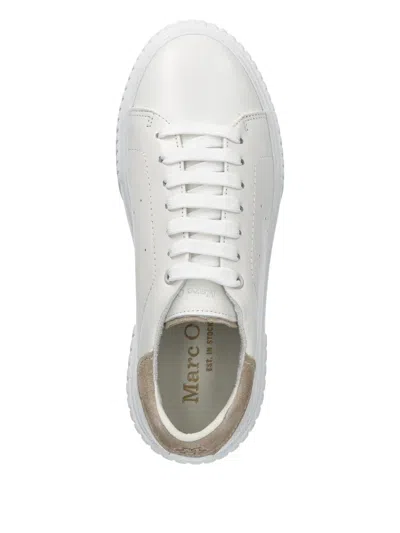 Marc O'polo Leather Sneakers In Multi