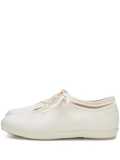 Moonstar Little Prim Lace-up Sneakers In White