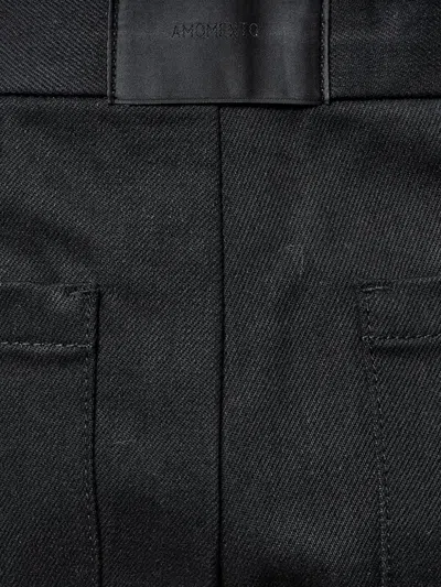 Amomento Tailored Trousers In Black