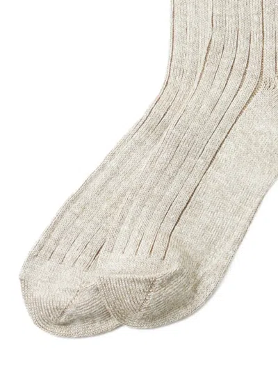 Rototo Ribbed Ankle Socks