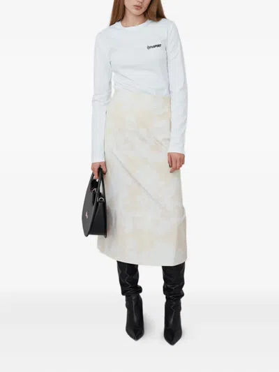 Operasport Floria Midi Skirt In White