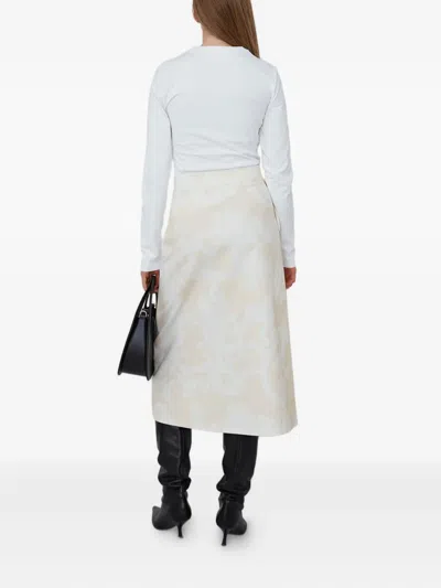 Operasport Floria Midi Skirt In White