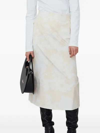 Operasport Floria Midi Skirt In White