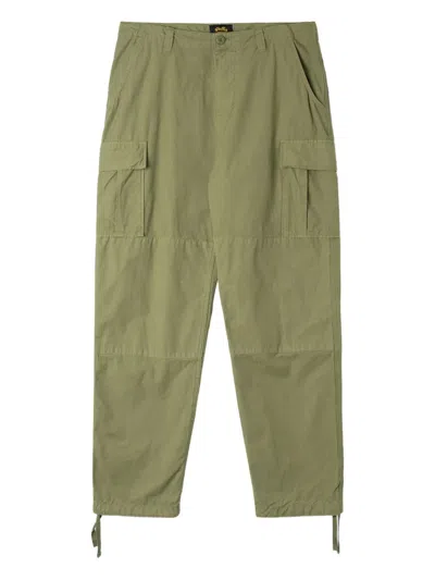 Stan Ray Ripstop Cargo Trousers In Green