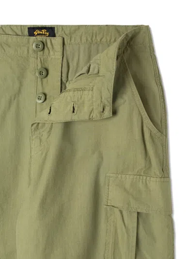 Stan Ray Ripstop Cargo Trousers In Green