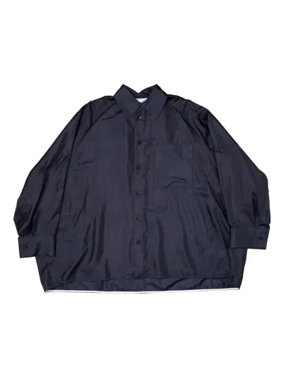 Umber Postpast Pocket Long-sleeve Shirt