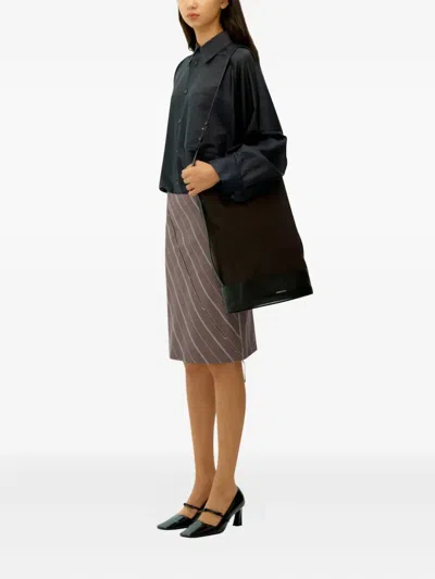 Umber Postpast Pocket Long-sleeve Shirt