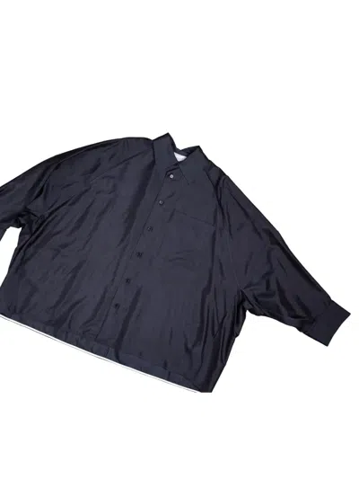 Umber Postpast Pocket Long-sleeve Shirt