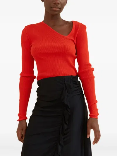Operasport Eve Seamless Top In Red