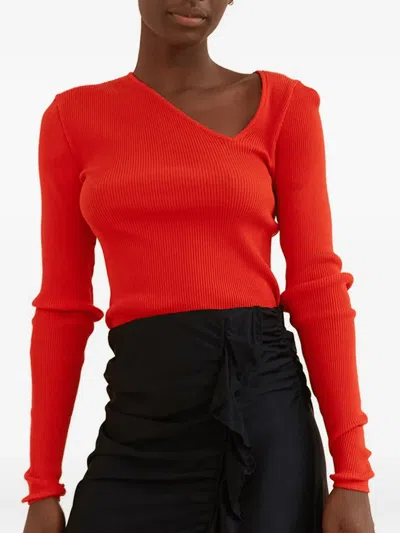 Operasport Eve Seamless Top In Red