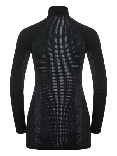 Odlo Perforated High-neck Top In Black