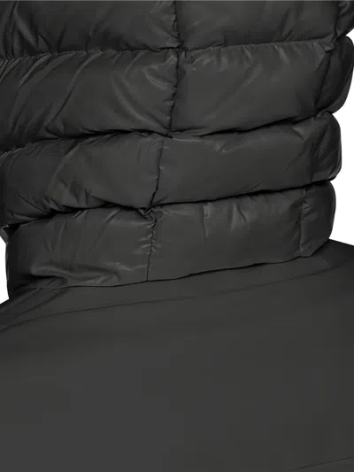 Geox Spherica Hooded Jacket In Black