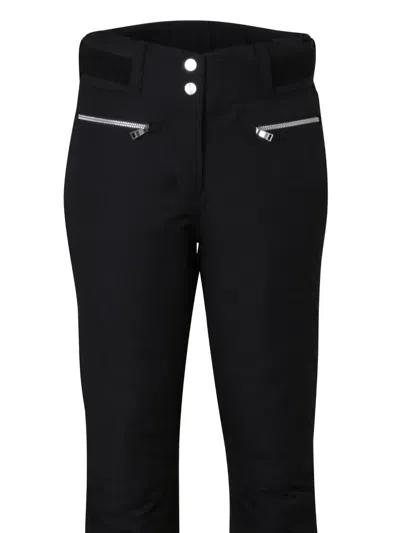 Phenix Side Pocket Accent Pants In Black