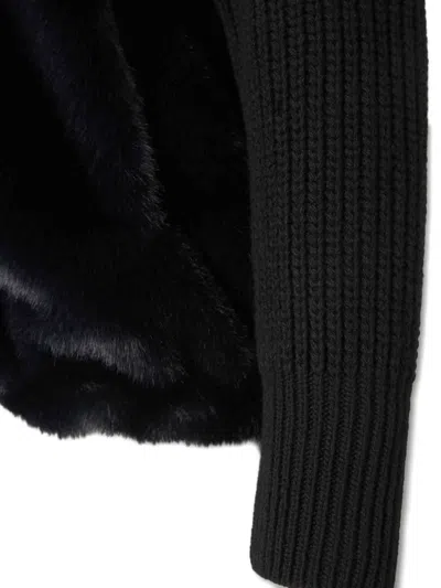 Herno Faux Fur Ribbed-cuff Jacket