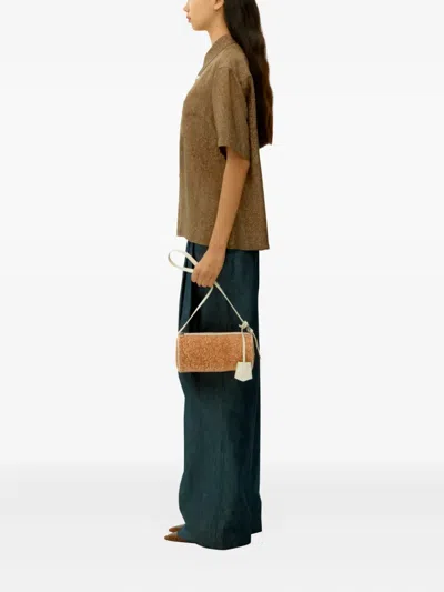 Umber Postpast Salt-dyed Short-sleeve Shirt