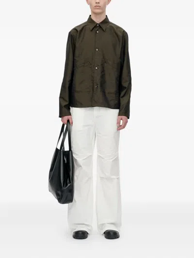 Berner Kuhl Pocket-detail Shirt In Brown
