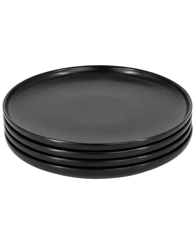 Our Table Landon 4pc Round Salad Plate Set