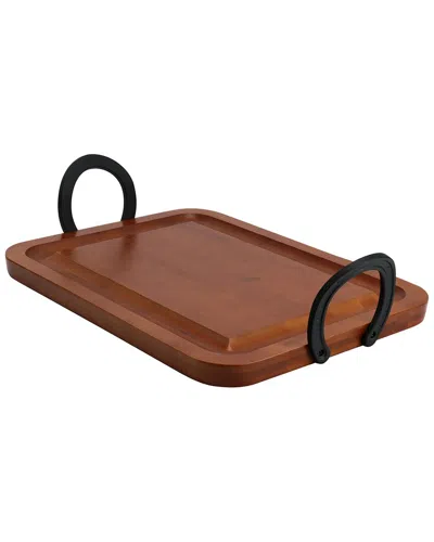 Wanda June Home By Miranda Lambert 1 Piece Bamboo Charcuterie Board In Golden Brown