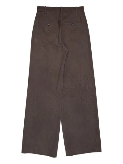 Umber Postpast Two-tuck Trousers