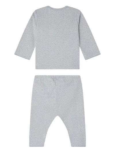 Bonpoint Timi Geometric-print Set In Gray