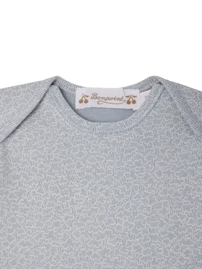 Bonpoint Timi Geometric-print Set In Gray